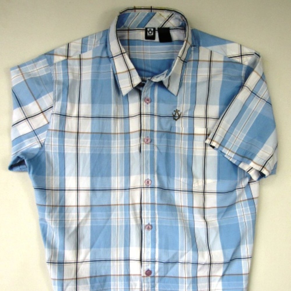 RUSTY Men's Size M Casual S/S Shirt / RTL $52